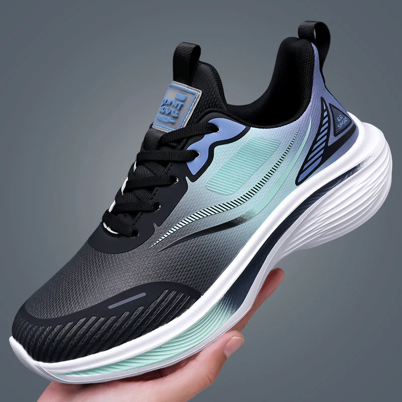 Men's Fashion Sneakers Breathable Comfortable Lightweight Walking Shoes Casual Sports Running Tennis Gym Training Shoes for Men Pi-Mart