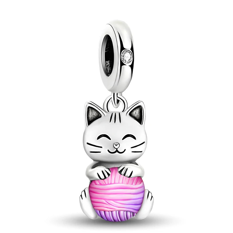 925 Sterling Silver Sunglasses Duck Puppy Cooking Mouse Bead Diy Bracelet Bangle Making Gift Of High Quality Fine Jewelry Pi-Mart