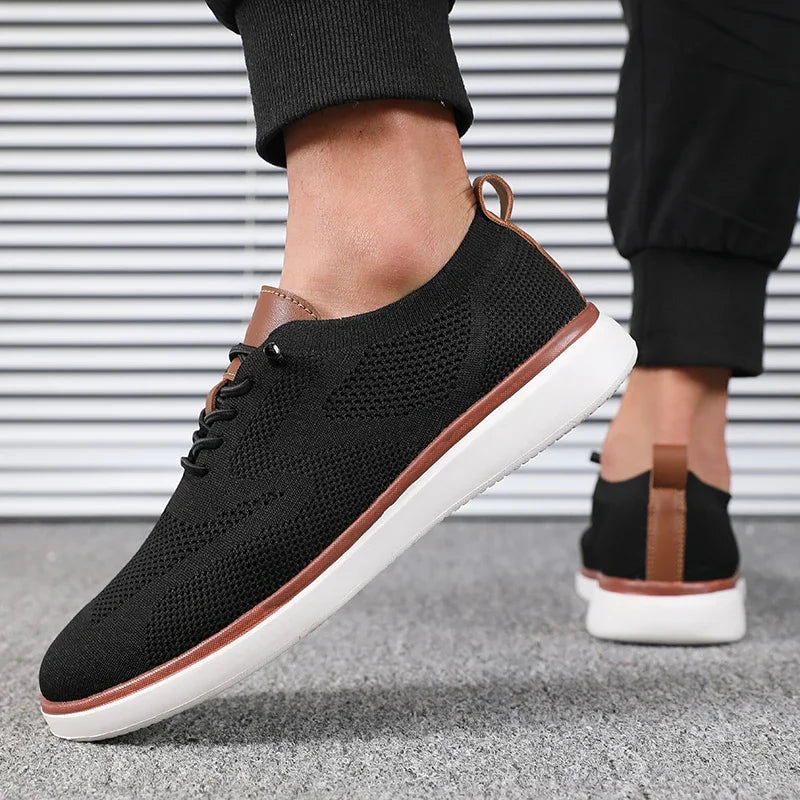 Men's Lightweight Knitted Shoes Comfortable All Day Long Have Excellent Fit Walking Shoes Suitable for Daily Wear Hiking Shoes Pi-Mart