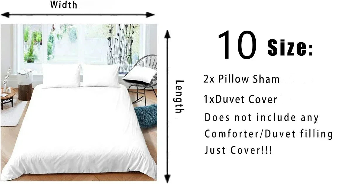 Galaxy Duvet Cover Starry Sky Bedding Set Twin Full Queen King Mysterious Outer Space Comforter Cover For Boys Girl Room Dorm Pi-Mart