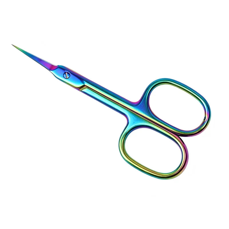 Multifunctional Pointed Beauty Scissors, Fine Trimming Stainless Steel Scissors, Precision Stainless Steel Beauty Scissors Tri Light Beauty