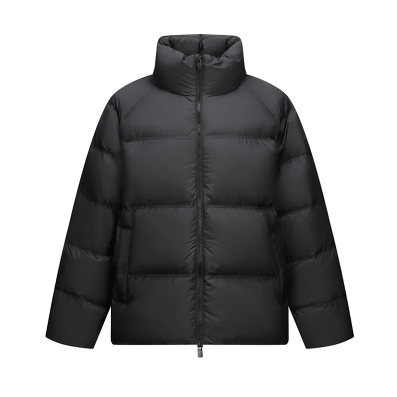 Semir Down Jacket Men Women 2026 Winter New Light Short Coat Three-Proof Thermal Puffer Coat Couple Top Trendy Down Jacket LadyShow.Store