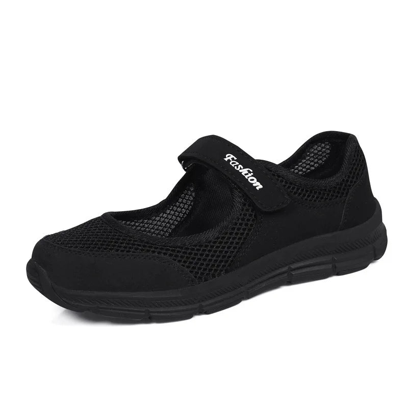 Women Shoes Breathable Vulcanized Shoes White ZapaWomen Sneakers Fashion Breathable Mesh Casual Walking Shoes Women Work Shoes Pi-Mart