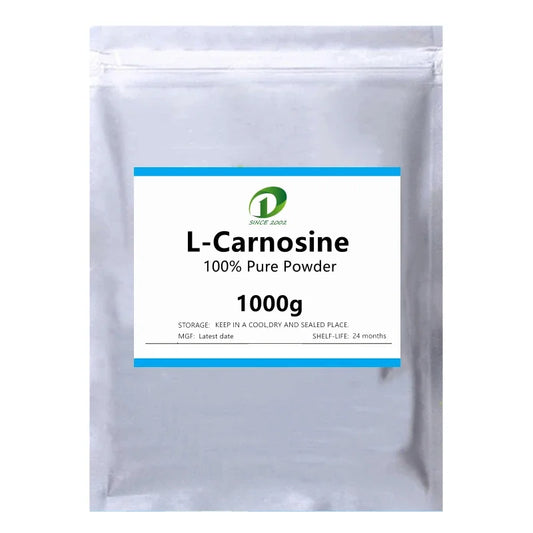 100% Pure Carnosine Powder,Anti-Wrinkle Moisturizing Facial Cream Shrink Pores Firming Day Cream Skin Care Product Beauty Face Tri Light Beauty