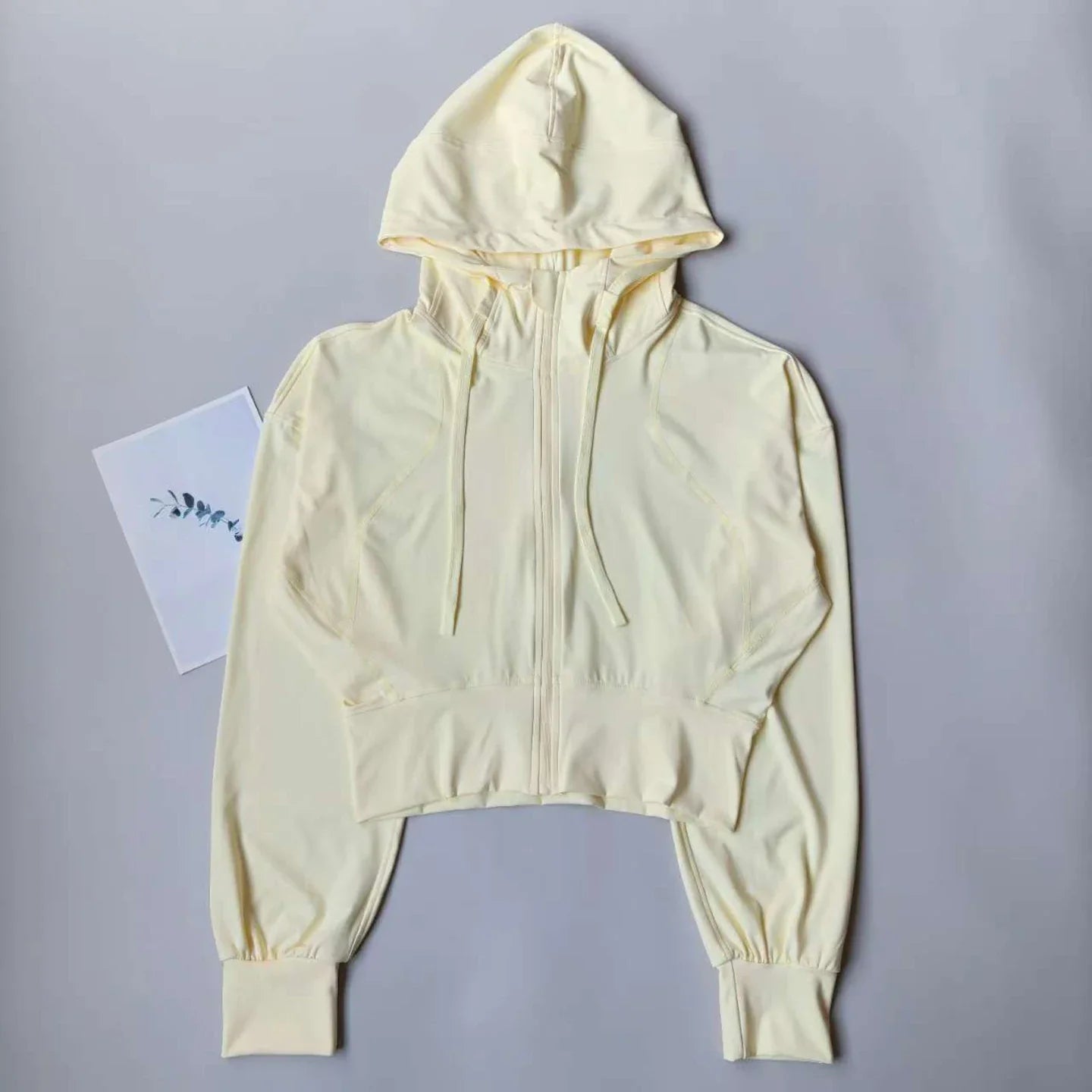 Women's Hooded Running Jacket Cycling Coat Yoga Jogging Shirt Tights Outdoor Sports Gym Clothing Running Wear Sportswear LadyShow.Store