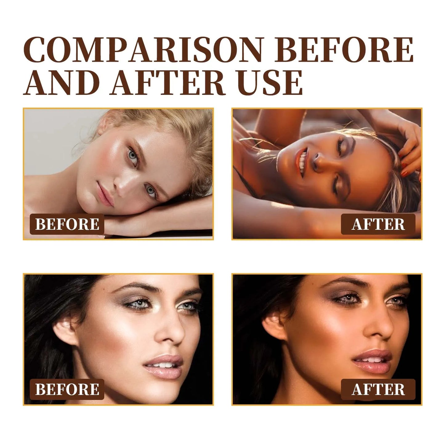 Self Tanning Cream Fake Tan Natural Glow Body Bronzing Nourishing Skin Summer Long Lasting Coloring Bronze Cream Sunless Tanner Pi-Mart