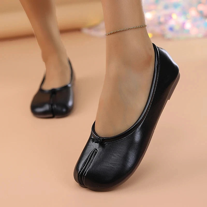 2026 All-Season New Women's Gentle Flat Sole Flats - Bowknot Comfortable Mom Shoes, Multiple Options Available Casual Shoes Pi-Mart