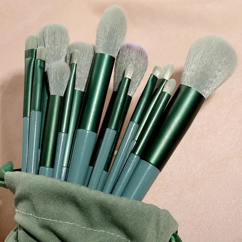 3/13/22pcs Professional Makeup Brushes Tools Set Make Up Brush Tools Kits for Eyeshadow Eyeliner Cosmetics Brushes Maquiagem Pi-Mart
