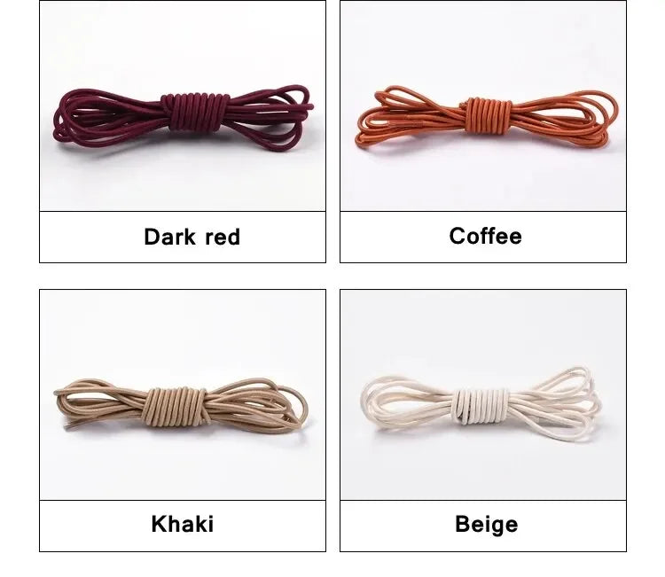 Fashion No Tie Shoelaces Elastic Laces Sneakers Flat Shoe Laces Without Ties Kids Adult Quick Shoelace One Size Fits All Shoes Pi-Mart