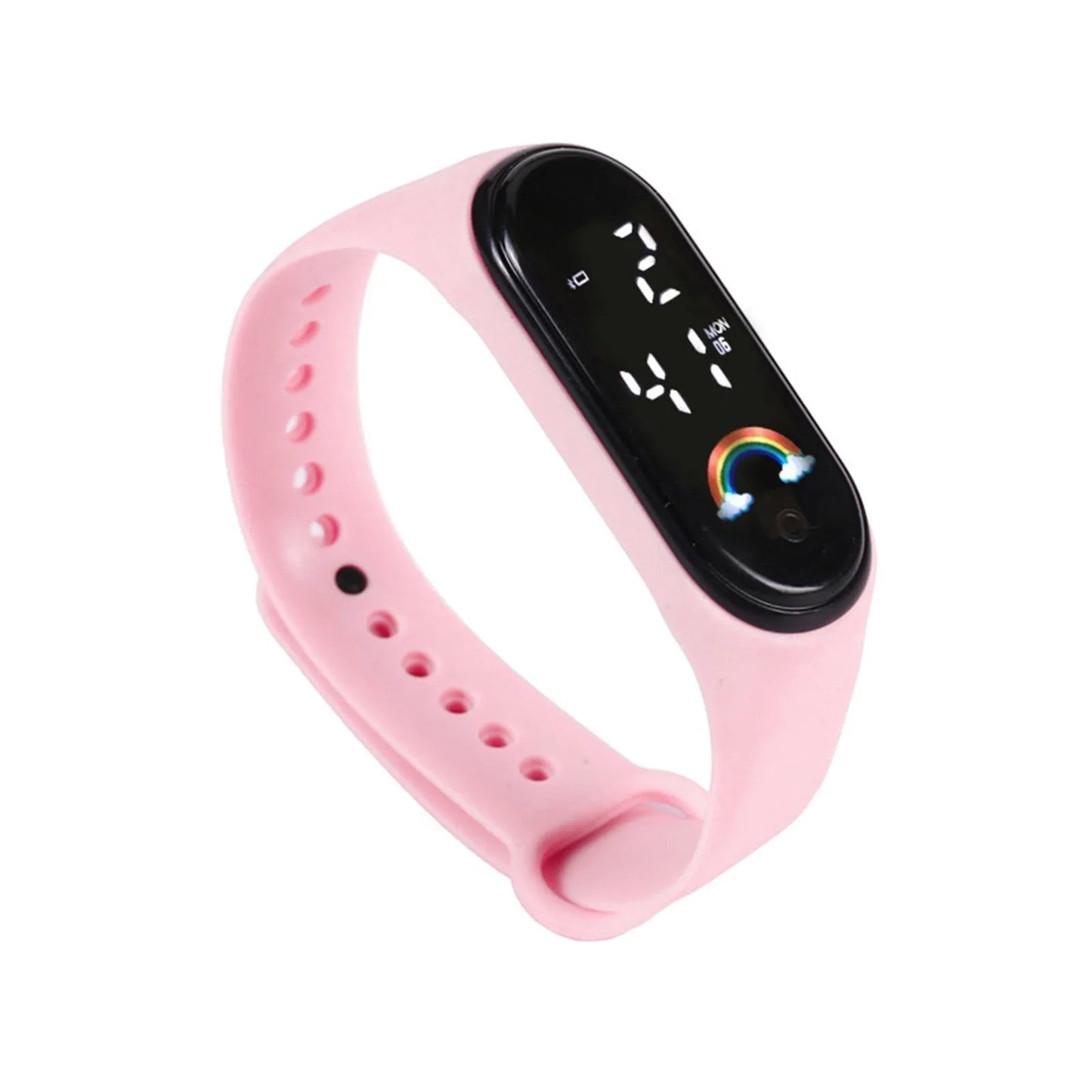 Kawaii Smart Watch For Kids Fashion Outdoor Waterproof Sports Kids' Watches Boy Girls Digital Watches Silicone montre enfant LadyShow.Store