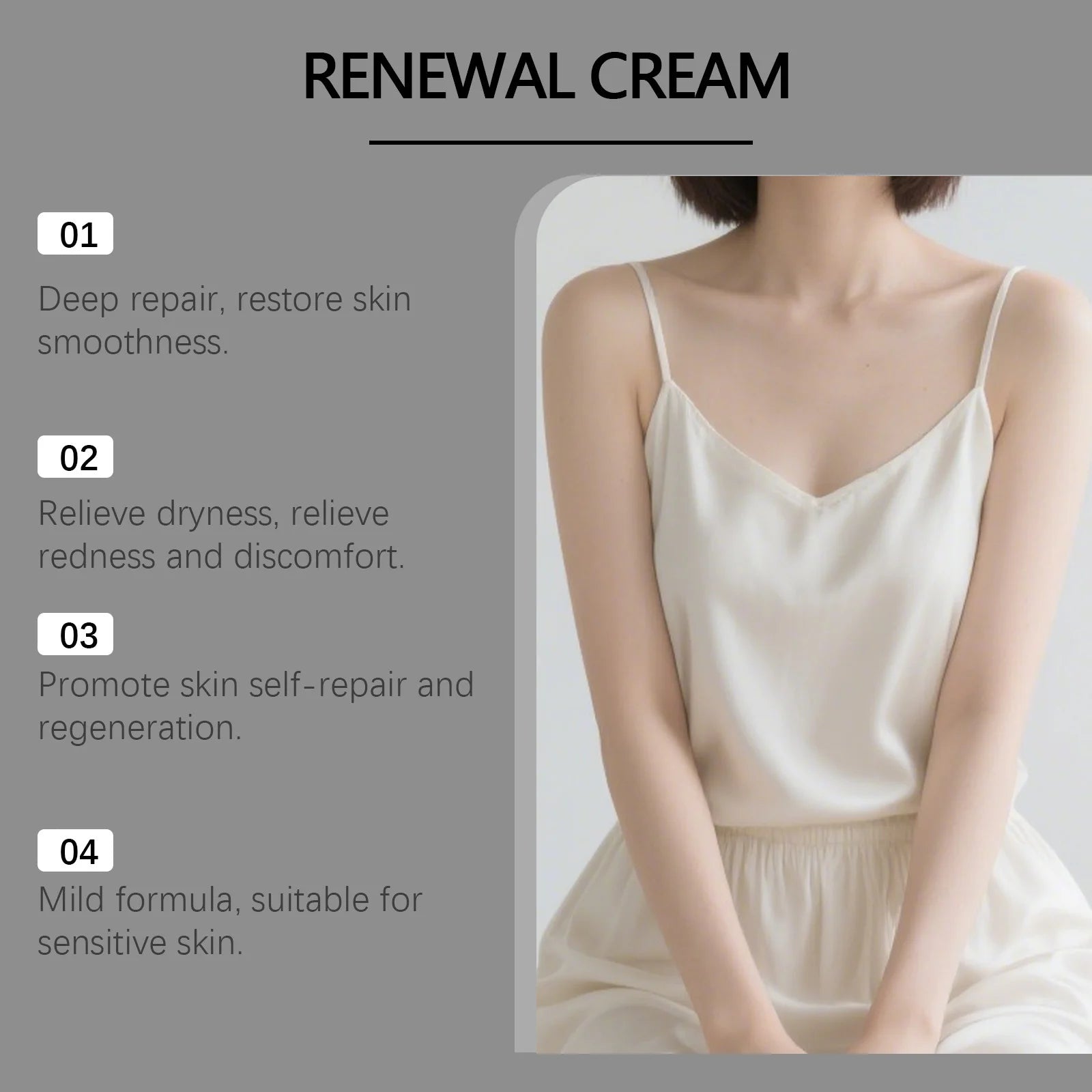 Black Rice Cream Hydrating Tighten Lifting Brightning Repairing Improve Elasticity Prevent Sagging Smoothing Glowing Moisturizer Pi-Mart