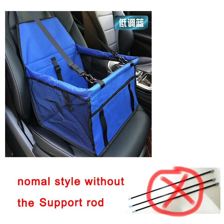 2025 High Quality Breathable Pets Carrier Car Seat Basket Safe Travel Carrier House Kennel Puppy Handbag Outdoor Pet Supplies Pi-Mart