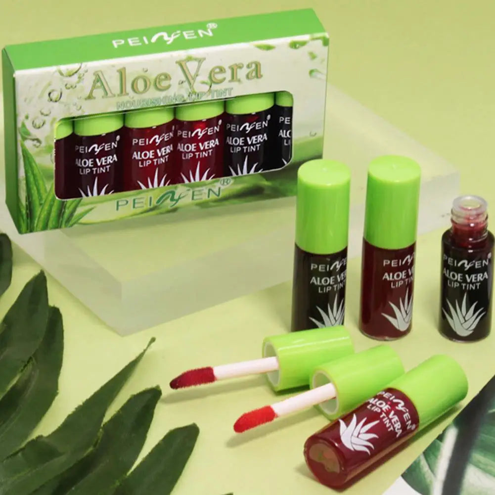 Sexy Matte Velvet Lipstick Set Waterproof Makeup Fashion Style Color Lasting Lip Tube Cosmetics Non-greasy Moisturizing Gifts Pi-Mart