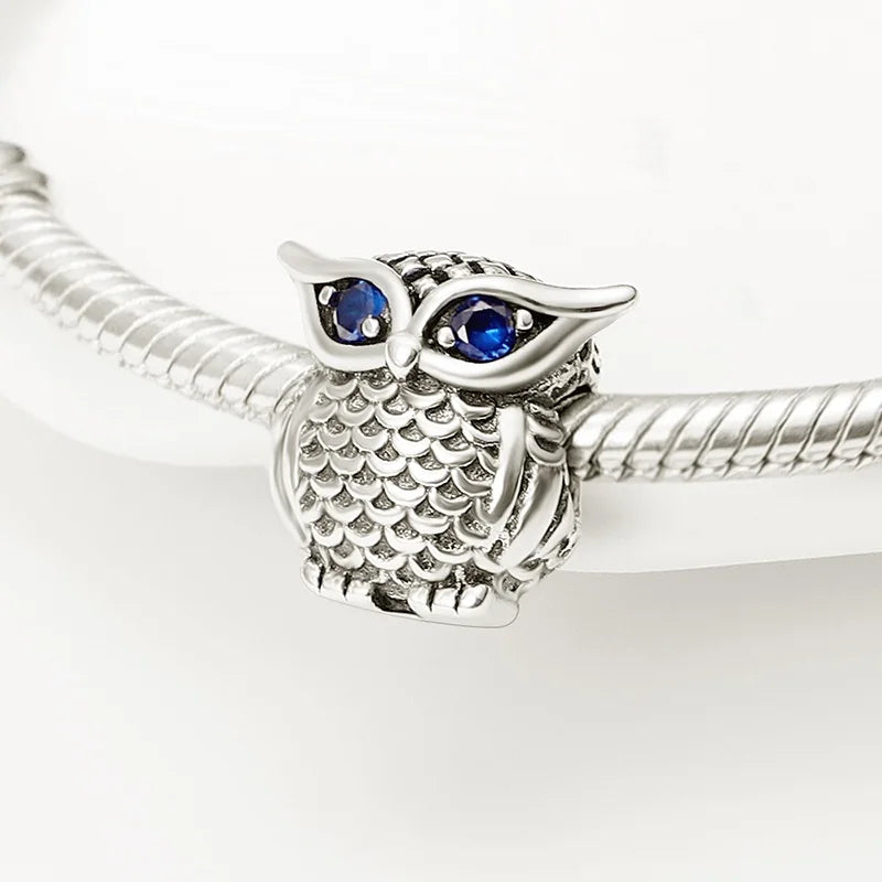 DSN 925 Silver King Of The Grasslands 2026 Charm Beads Pendant Fits Bracelet Necklace DIY Women Festival Party Jewelry Gifts Pi-Mart