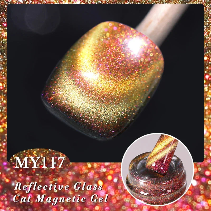 BORN PRETTY 117 Colors Cat Magnetic Gel Nail Polish 10ml Full Coverage Varnish Semi Permanent Super Gorgeous Nails Manicure Tri Light Beauty
