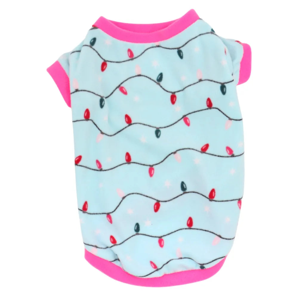 Chihuahua Clothes Cute Printed Small Dog Clothes French Bulldog Dogs Clothes Pets Warm Fleece Dog Winter Coat Puppy Dog Costume Pi-Mart
