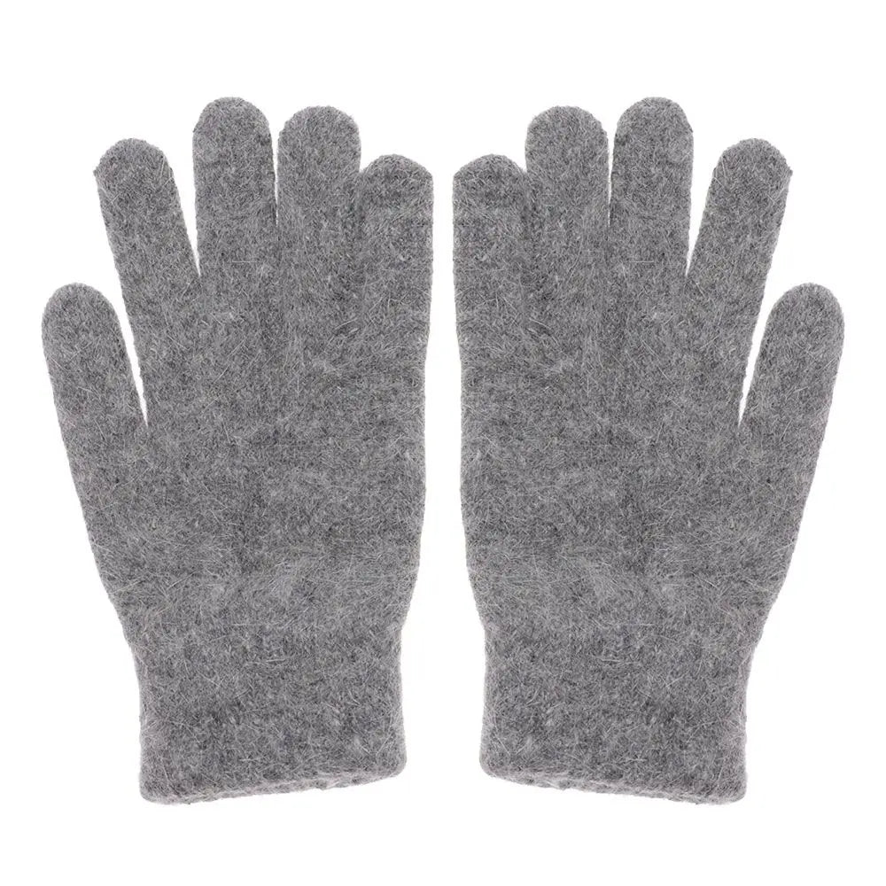 Fashion Elastic Outdoor Warm Thick Winter Gloves Mittens Full Finger Gloves Pi-Mart