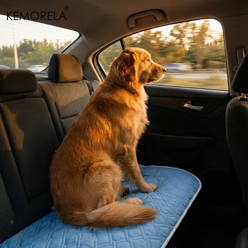 1PCS New Upgraded Ice Cooling Experience Summer Pet Cooling Mat Washable and Breathable Pet Cooling Pad All Season For Dogs Pet Pi-Mart