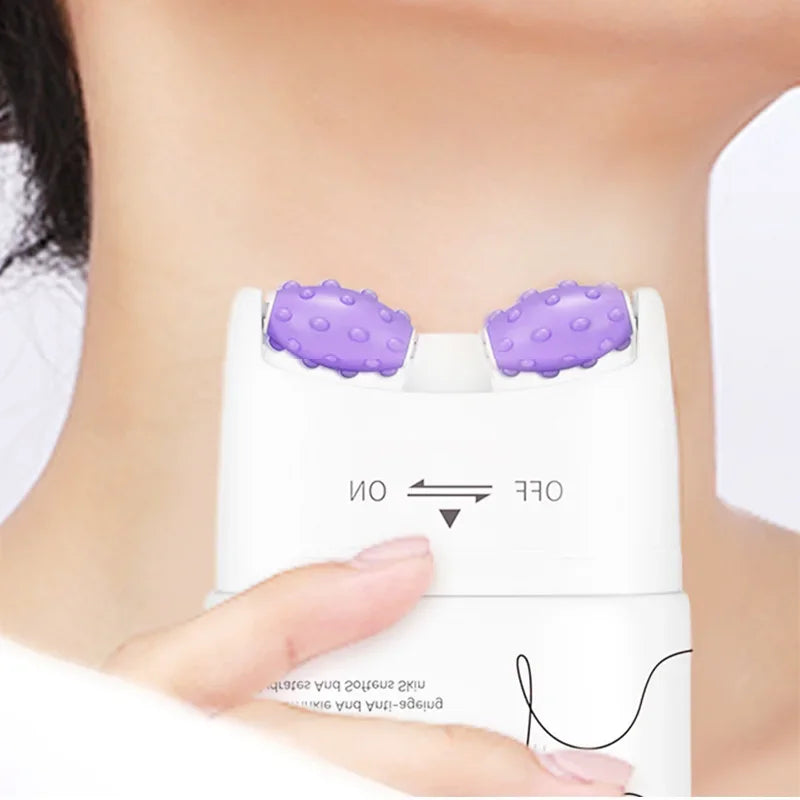 SADOER Collagen Firming Neck Cream Lifting Moisturizing Brightening Message Roller Neck Beauty Cream Necks Skin Care Products Tri Light Beauty