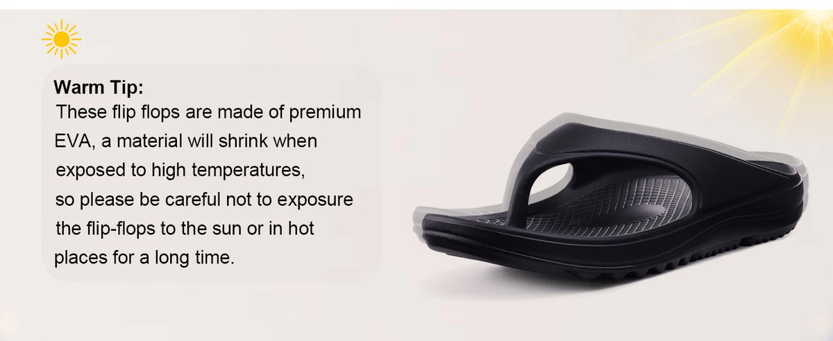 Asgard Orthopedic Sandals For Women Men Indoor EVA Recovery Flip Flops With Arch Support  Pillow Soft Summer Slip On Beach Shoes Pi-Mart