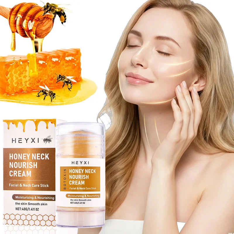Honey Neck Nourishing Cream, Natural Ingredients, Deep Moisturizing, Refreshing and Easy to Absorb, Suitable for All Skin Types Pi-Mart