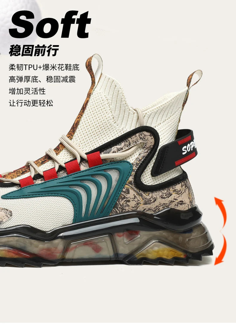 Shoes men Sneakers Male casual Mens Shoes tenis Luxury shoes Trainer Race Breathable Shoes fashion loafers running Shoes for men Pi-Mart