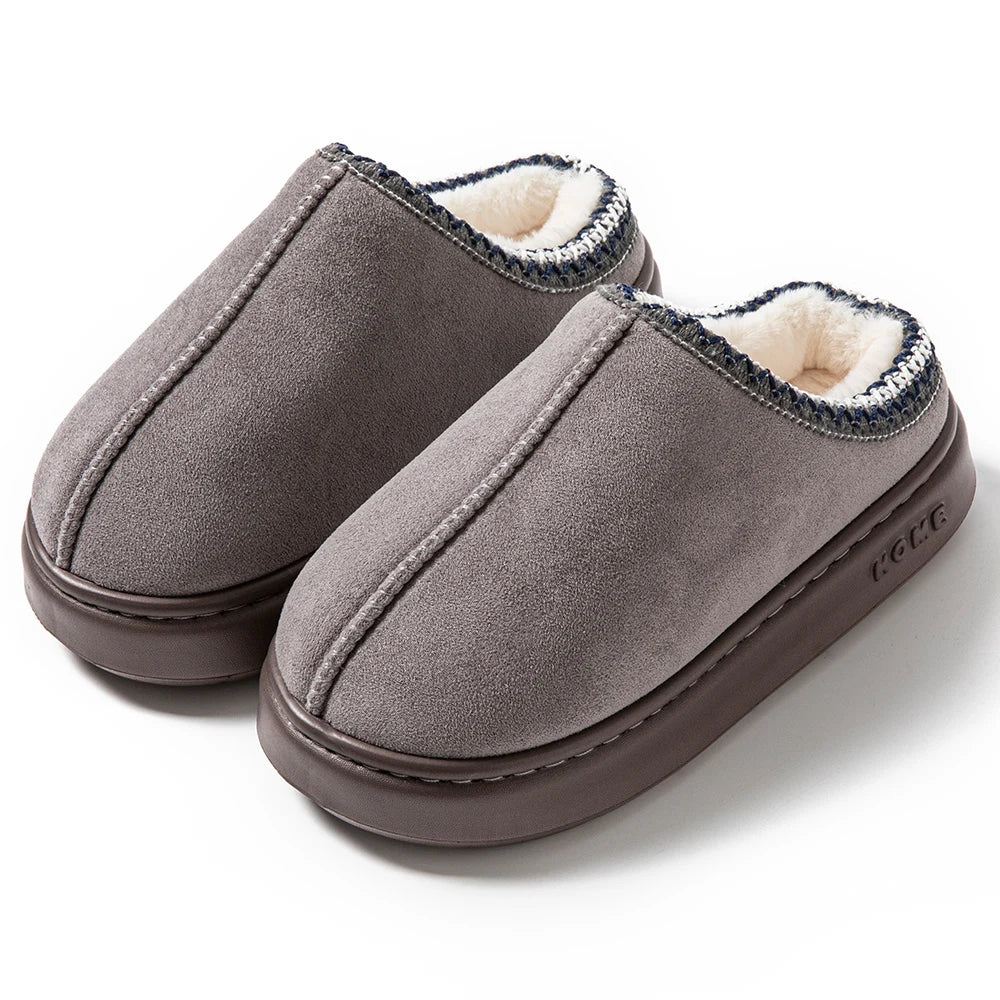 2024 Autumn Winter New Women Home Slippers Open-Toe Cross Band Linen Soled Indoor Slides Linen Soled Non-Slip Bathroom Slippers Pi-Mart