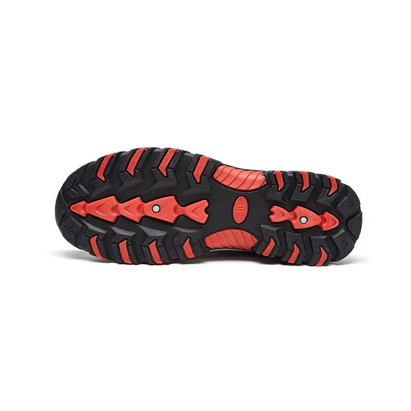 Men's lightweight slip-on sneakers - non-slip casual shoes suitable for hiking, daily wear, and outdoor adventures, black low-top fabric design, with synthetic sole, round toe, ideal for spring and autumn, hiking gear Pi-Mart
