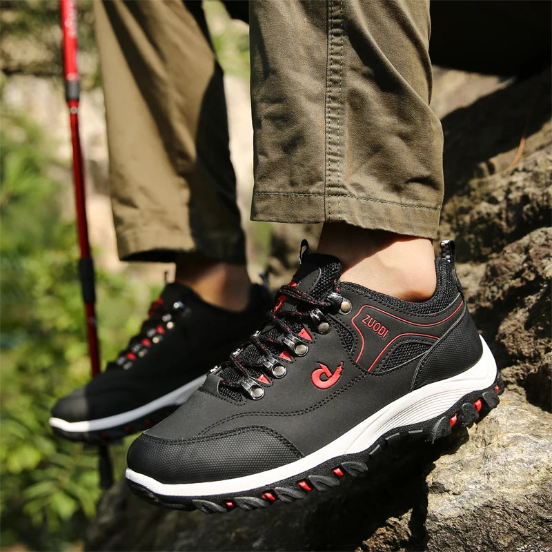 Men Shoes Leather Casual Shoes For Men Sneakers Spring Autumn Winter Shoes For Male Tennis Lightweight Walking Shoes Pi-Mart
