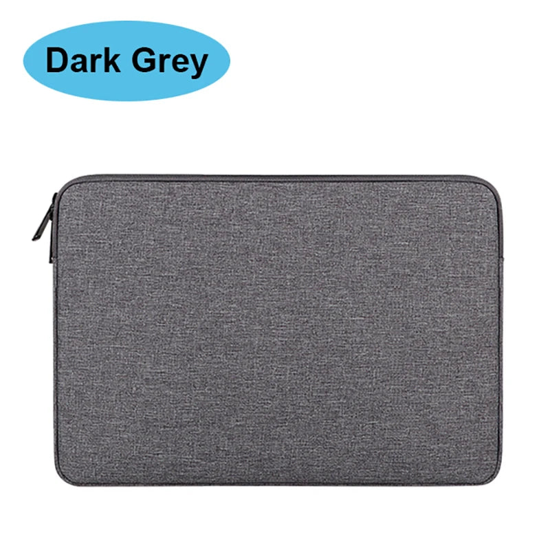 Portable Laptop Sleeve Bag Case Soft Cover 11 12 13 14 15 15.6 Inch for Macbook Huawei Xiaomi HP Dell Lenovo Laptop Handbag Pi-Mart