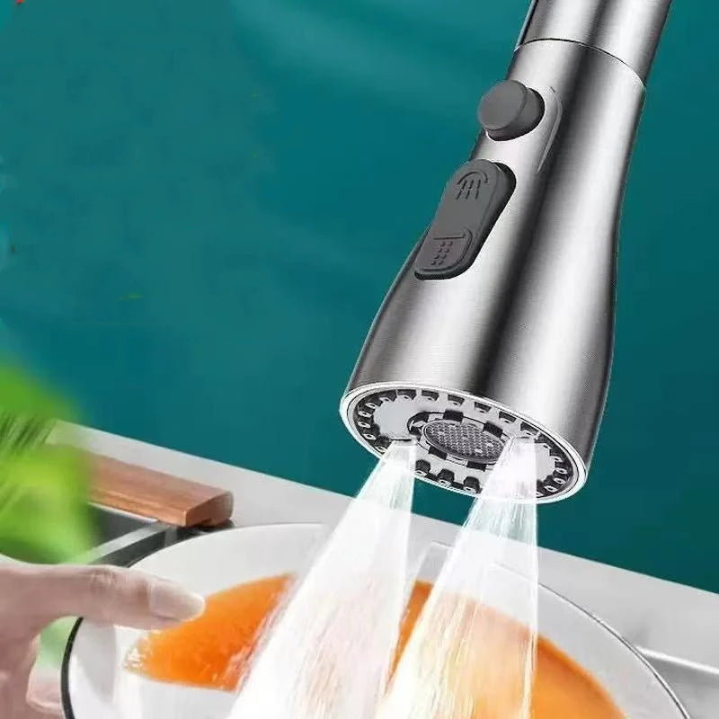 Faucet Filter Functions Kitchen Sink Shower Spray Sink Filter Tap Pull-Out Nozzle Bathroom Toilet Faucet Head Kitchen Faucet Pi-Mart