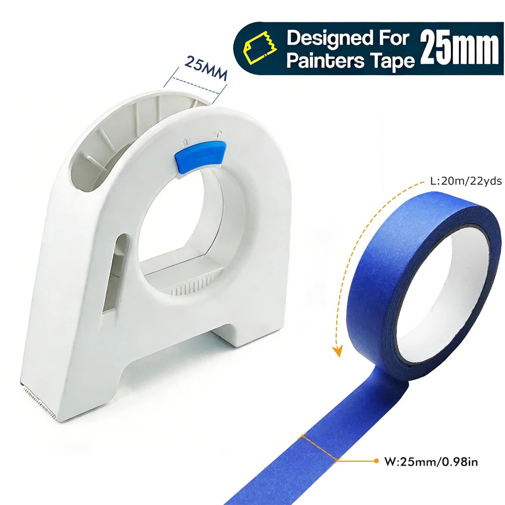 Masking Tape Applicator Tool Manual Paper Tape Dispenser for Wall Painting Caulking Aid Fall Home Renovation DIY Tool Pi-Mart