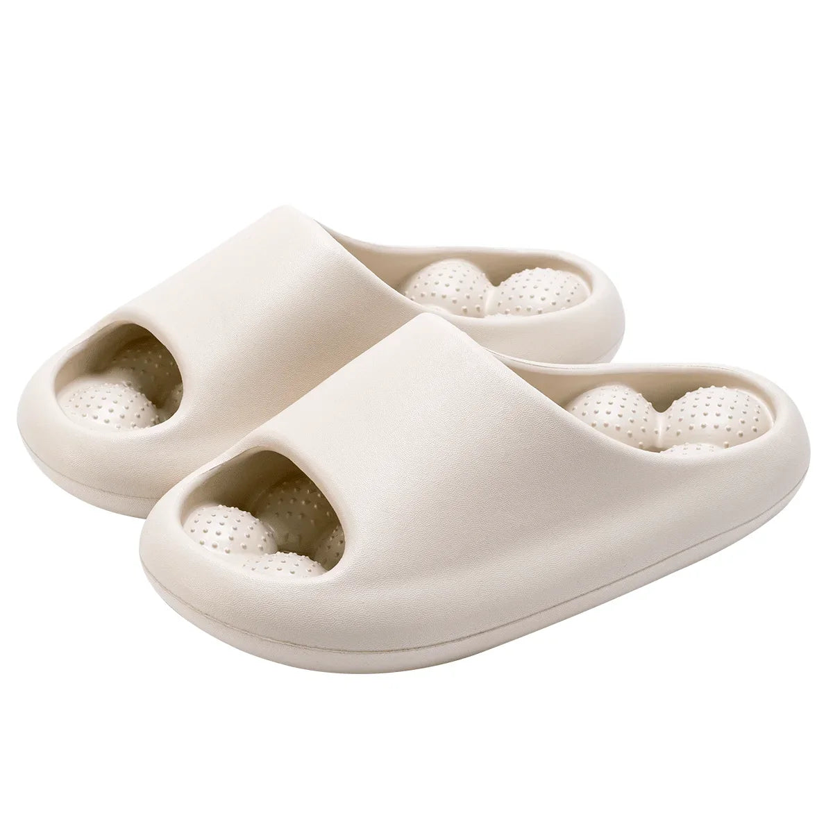 TZLDN Ergonomic EVA Unisex Bathroom Slippers Water-Leakage-Proof Massage Indoor Slippers Comfortable Breathable Casual Slippers LadyShow.Store