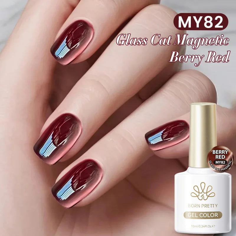 BORN PRETTY 117 Colors Cat Magnetic Gel Nail Polish 10ml Full Coverage Varnish Semi Permanent Super Gorgeous Nails Manicure Tri Light Beauty