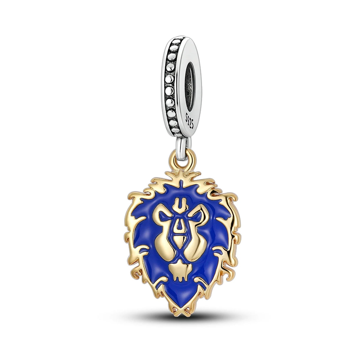 DSN 925 Silver King Of The Grasslands 2026 Charm Beads Pendant Fits Bracelet Necklace DIY Women Festival Party Jewelry Gifts Pi-Mart