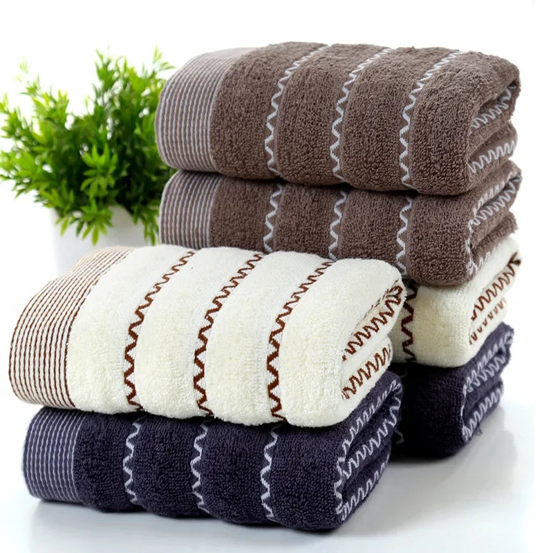 Autumn Soft Cotton Hand Face Bath Towel For Adult Soft Absorbent Quick-drying Towel Bathroom Shower Towel Sets For Sports Pi-Mart