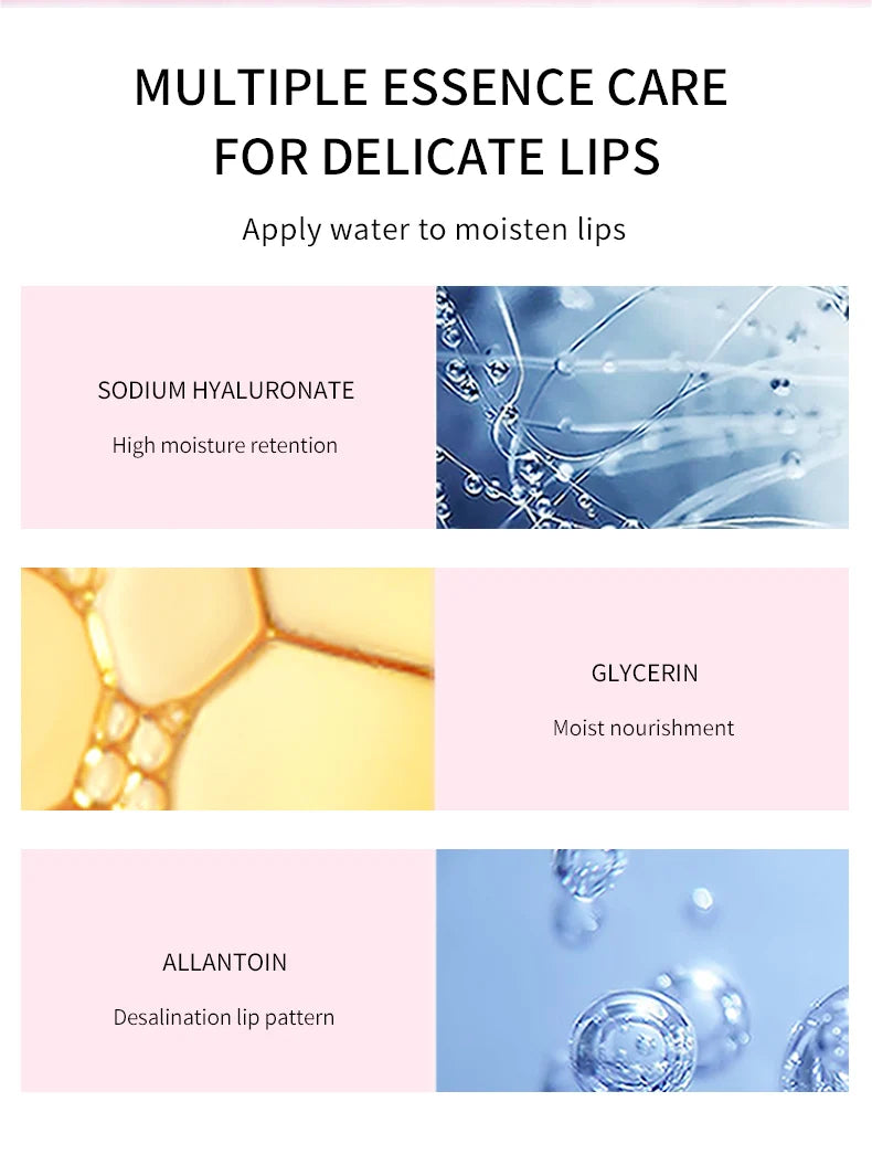 10pcs ZOZU Crystal Collagen Lip Mask Plump Lips Moisturizing Anti Wrinkles Nourishing Lip Patches Lips Plumper Skin Care Pi-Mart