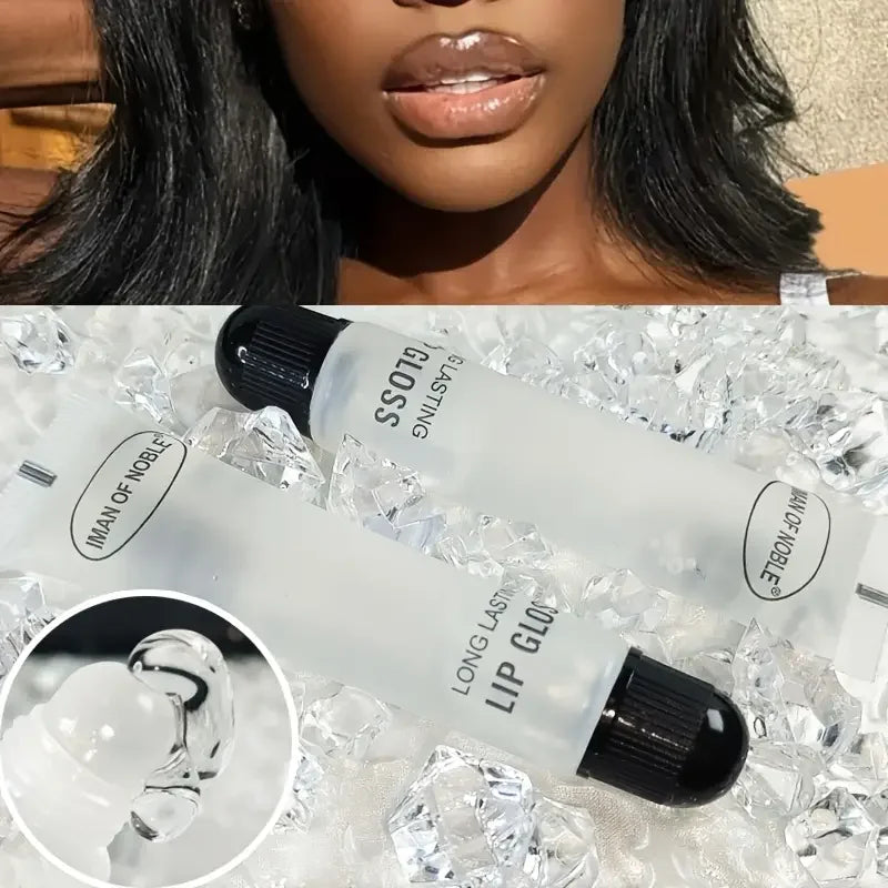 Hydrating 18ml Lip Gloss Moisturizing Lip Oil for Plump, Glossy Lips, Lightens Fine Lines, Suitable for All Skin Types Makeup Pi-Mart