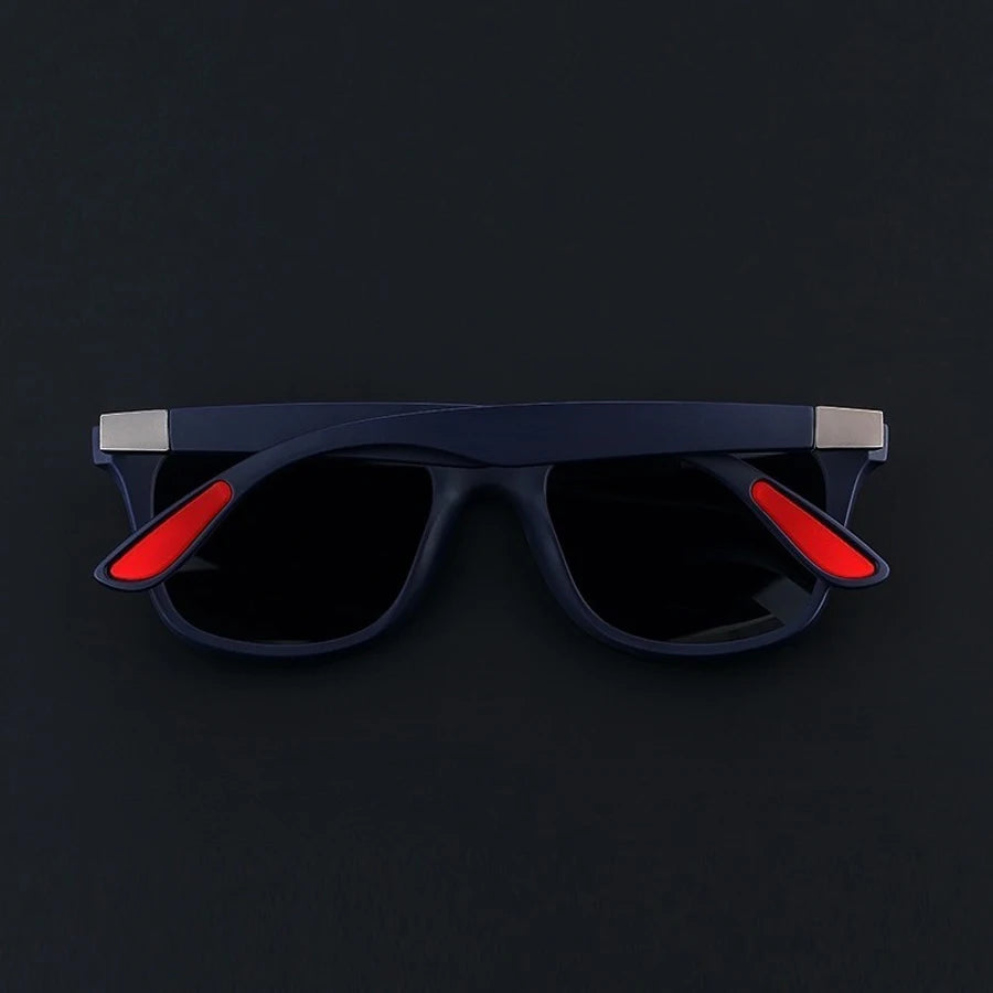 1-2-3PCS Fashion Vintage Square Unisex Driving Fishing Sunglasses Men Women Luxury Brand Designer Sun Glasses Anti-Glare Eyewear Pi-Mart