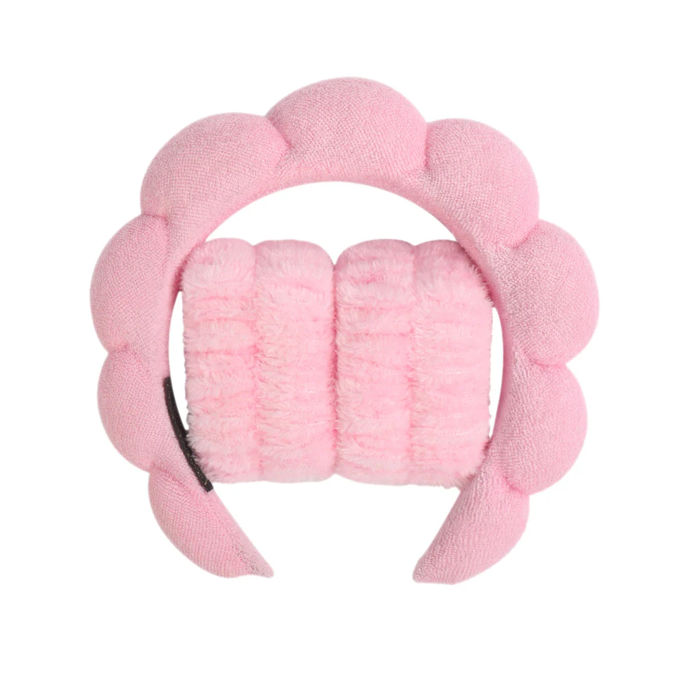 1/3Pcs Fashion Microfiber Washing Wristbands Scrunchies Puffy Headband Spa Bubble Headband for Washing Face Makeup Shower Skincare LadyShow.Store