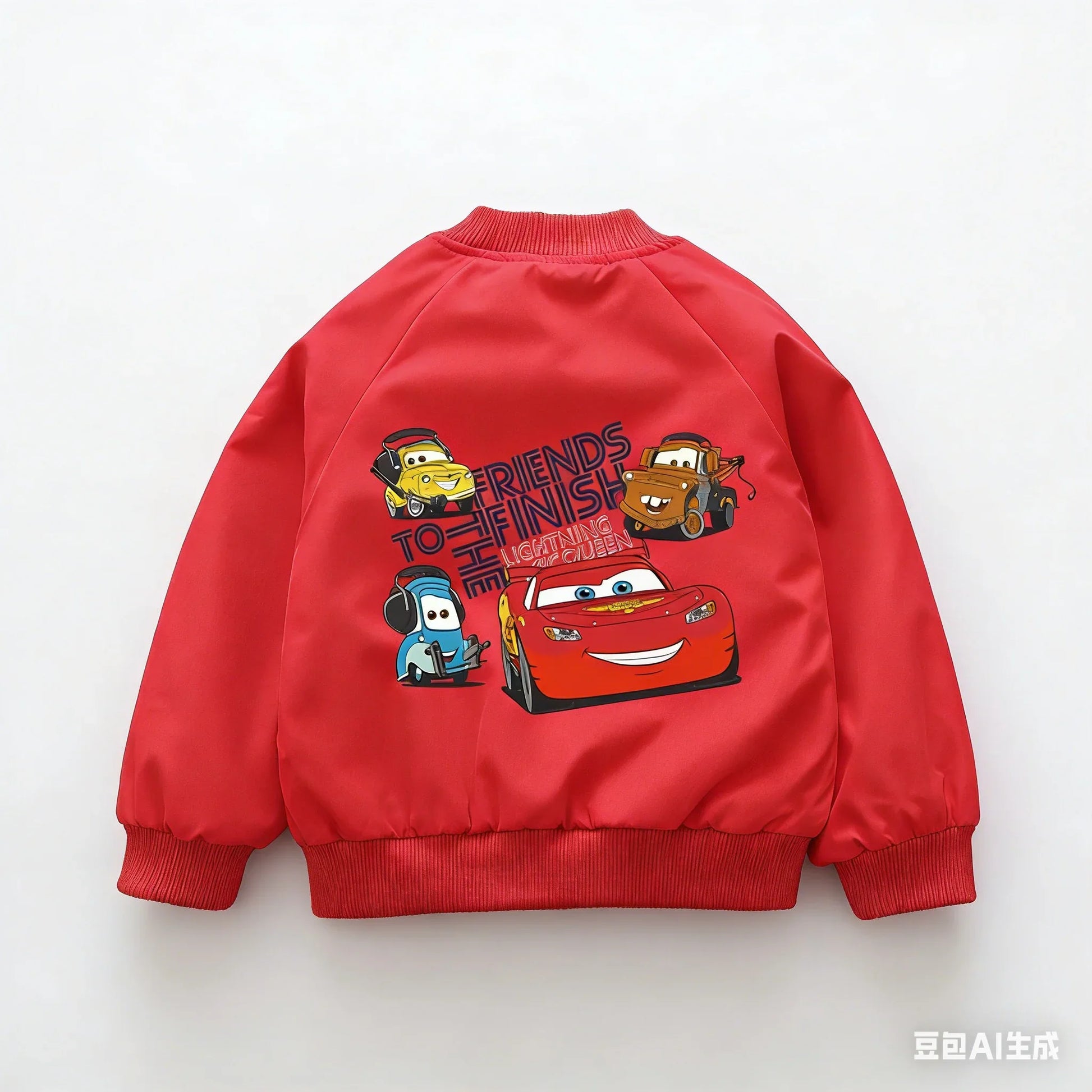 Cars Lightning McQueen Children Jacket New Spring Autumn Baby Boy Girl Cartoon Zipper Long Sleeves Windbreaker Kids Sports Coats LadyShow.Store