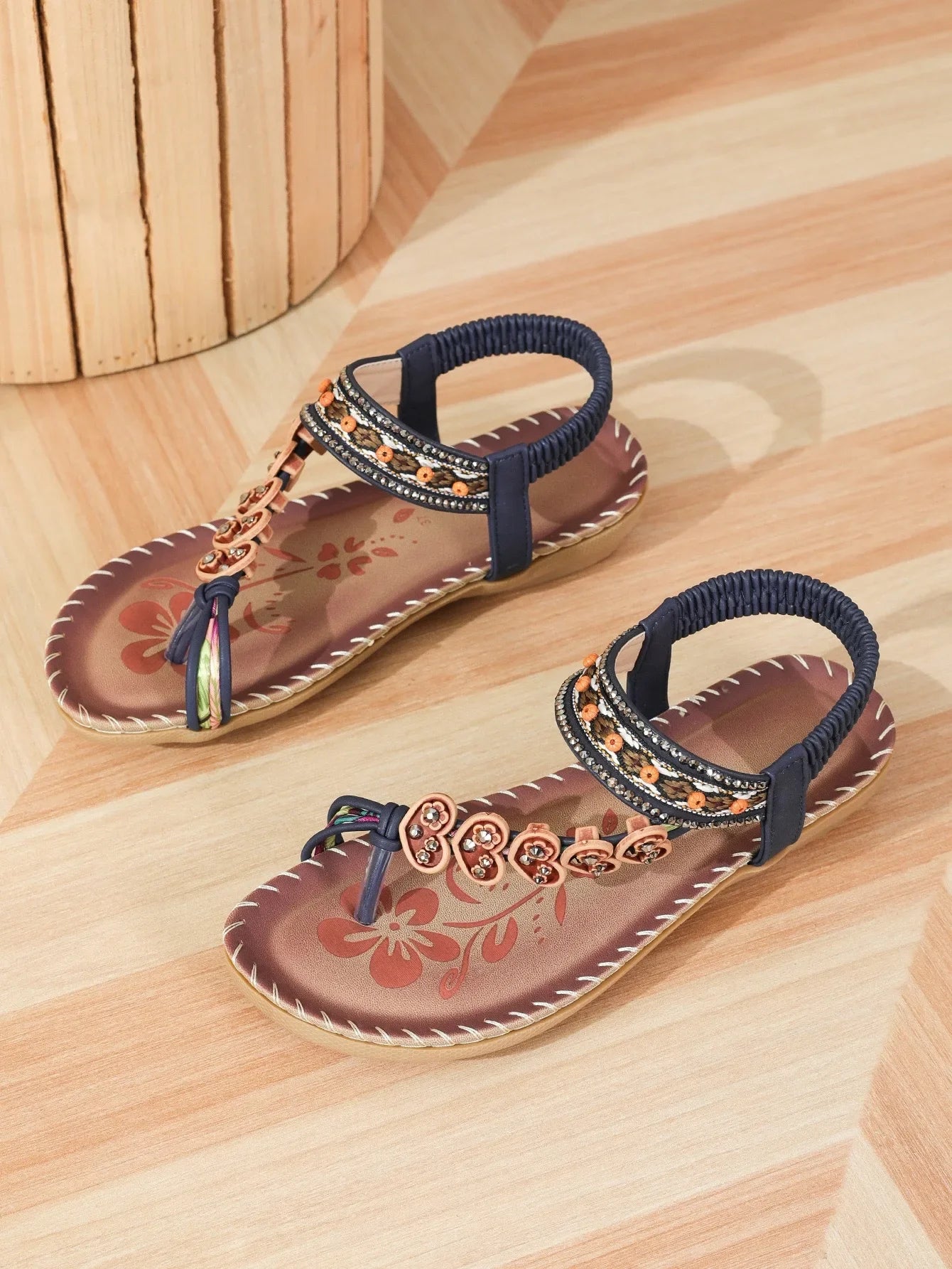 Women's Sandals Bohemian Sandals Outdoor Soft Sole Beach Sandals Platform Lightweight Women Casual Shoes Flat Plus Size Sandal LadyShow.Store