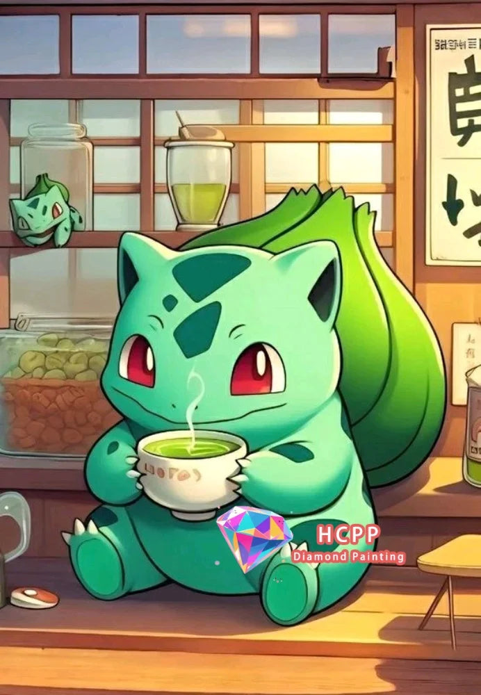 Pikachu Bulbasaur Squirtle Anime Diamond Painting Kit Square Round Diamond 5D DIY Mosaic Handmade Art Exquisite Gift Home Decor Pi-Mart