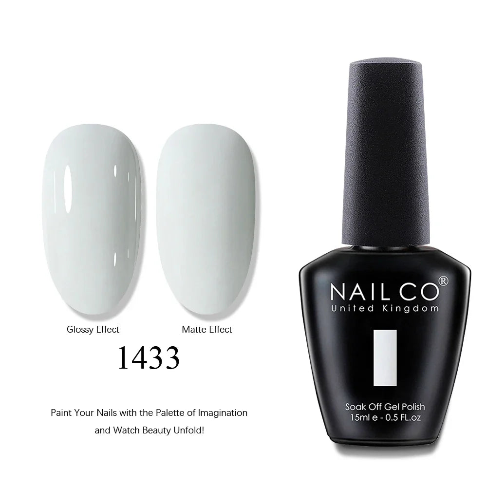 NAILCO 15ml Brown Nails Art Red Color Gel Nail Polish Semi-permanent UV Gel Polish Coffee Manicure Chocolate Hybrid Nail Varnish Tri Light Beauty