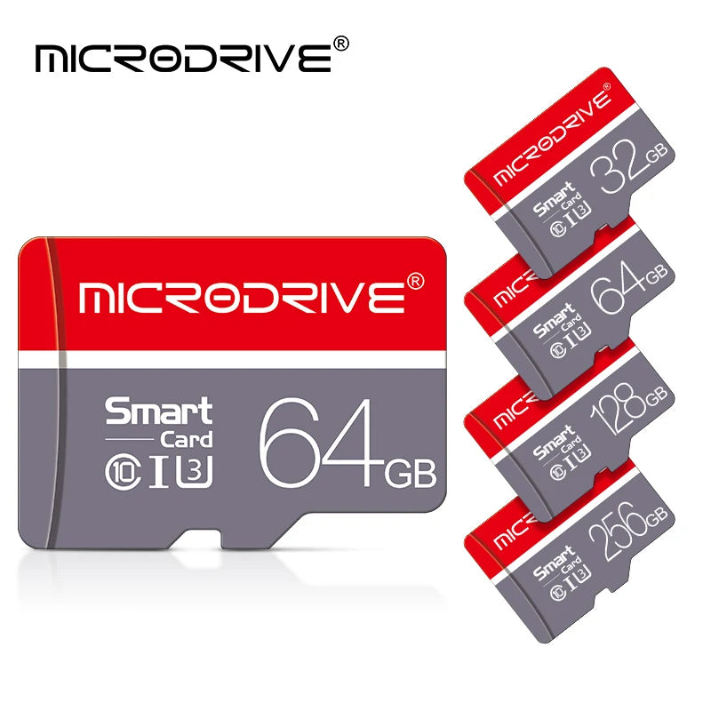 High Speed Mini SD Memory Card 256GB Class 10 Micro TF Flash USB Pen Drive Card 4GB 8GB 16GB 32GB 64GB 128GB for Smartphone Pi-Mart