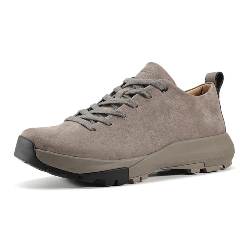 Men Sports Running Shoes Outdoor Walking Soft Casual Sneakers Fashion Designer Genuine Leather Sneaker Waterproof Shoes Men Pi-Mart