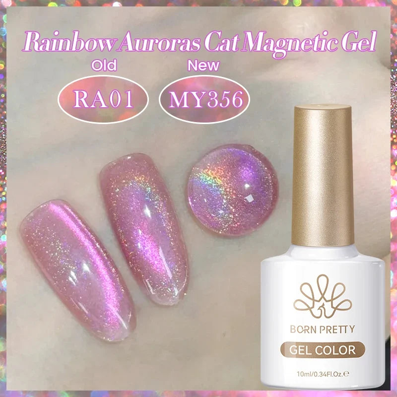 BORN PRETTY 117 Colors Cat Magnetic Gel Nail Polish 10ml Full Coverage Varnish Semi Permanent Super Gorgeous Nails Manicure Tri Light Beauty