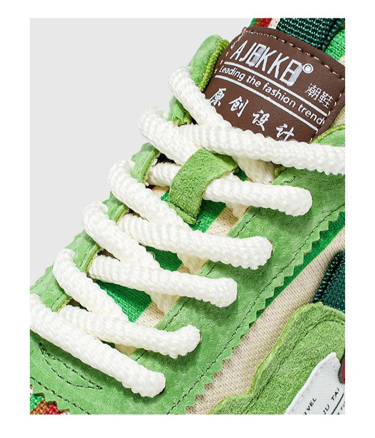 Large Size Men's White Sneakers Autumn Comfortable Non Slip Running Shoes Luxury Soft Sole Fashion Lace Up Outdoor Casual Shoes Pi-Mart