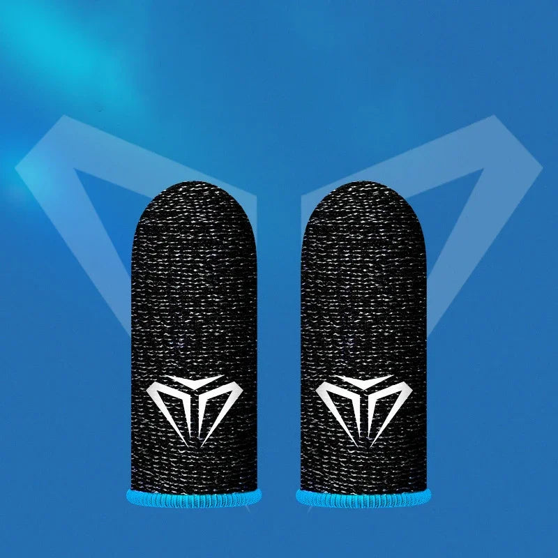 Hot Sales Game Fingertip Gloves Sweatproof Anti-slip Gamer Thimbles Touch Screen Finger Sleeve Breathable Fingertip Parts Pi-Mart