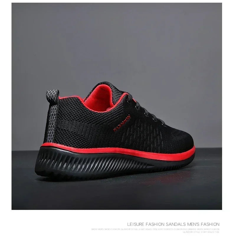 2026 Men Running Walking Knit Shoe Casual Sneakers Breathable Sports Running Athletic Gym Lightweight Outdoor Women Shoes Size Pi-Mart